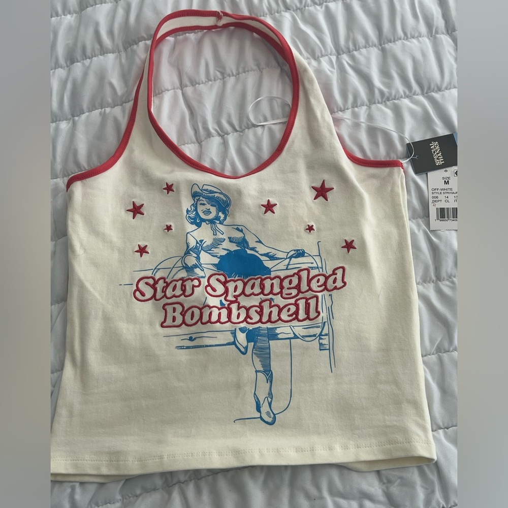 Star Spangled Bombshell Tank Top